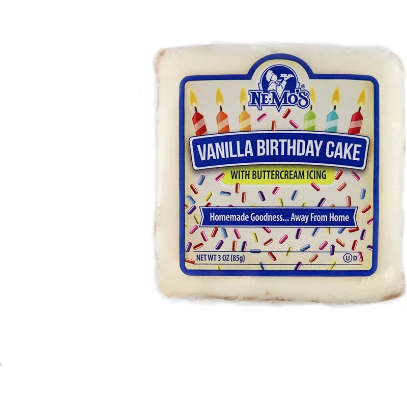 Ne Mo's Vanilla Birthday Cake view 1