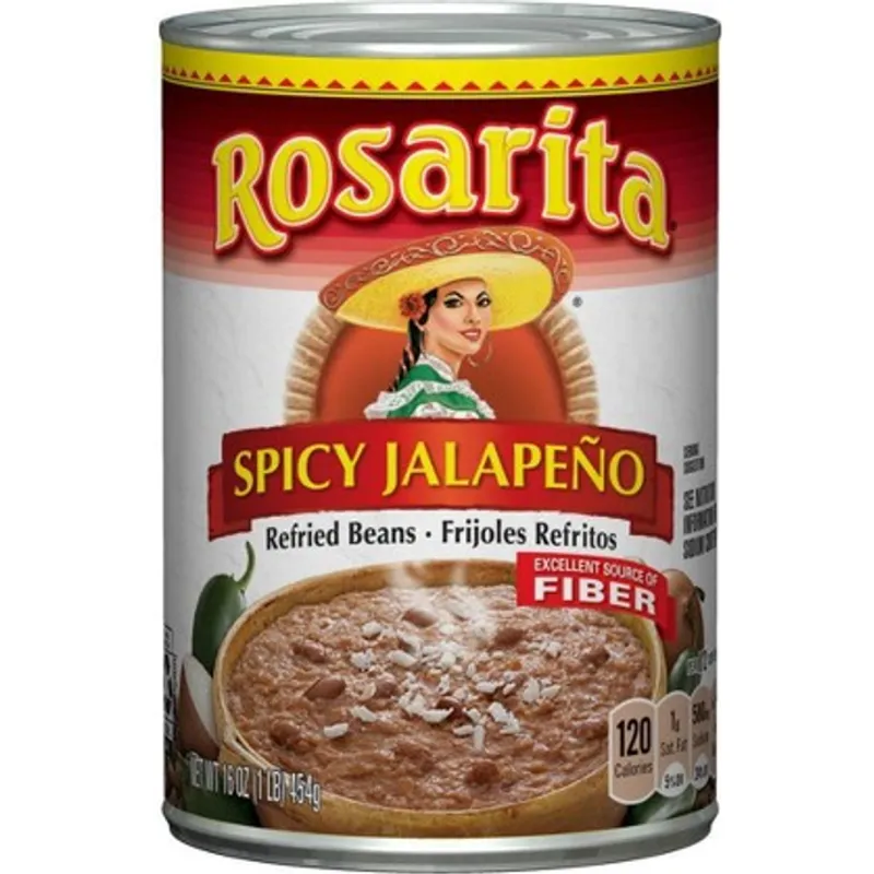 Rosaritas Spicy Jalapeno Refried Beans view 1