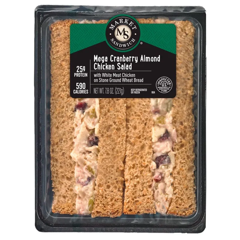 Market Sandwich Mega Cranberry Almond Chicken Salad Sandwich view 1