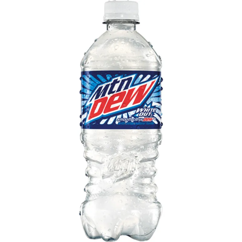 Mountain Dew White Out Soda Smooth Citrus view 1
