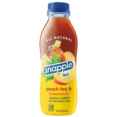Snapple Peach Tea & Lemonade 16 oz bottle