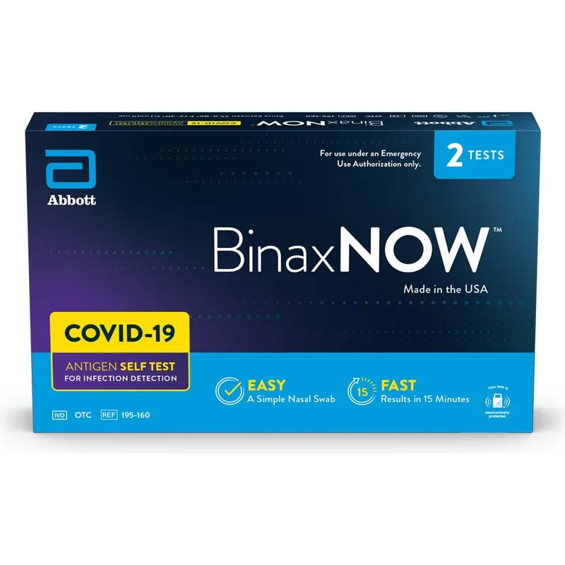 Binaxnow Covid-19 Home Test Undefined Box view 1