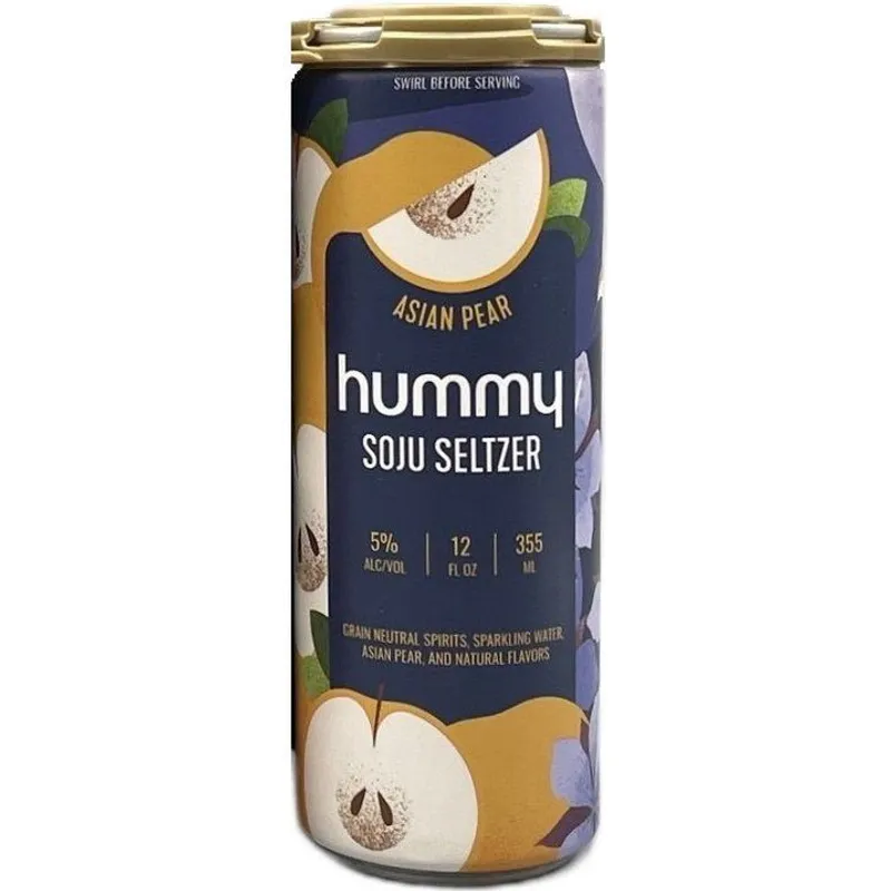 Hummy Soju Seltzer Asian Pear view 1