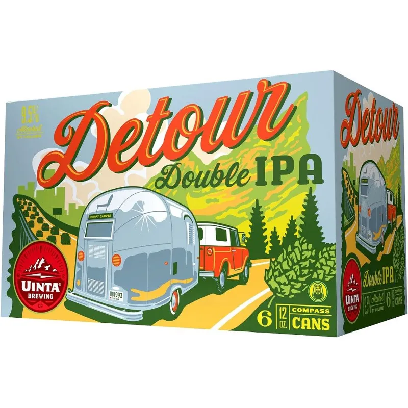 Uinta Detour Double IPA view 1