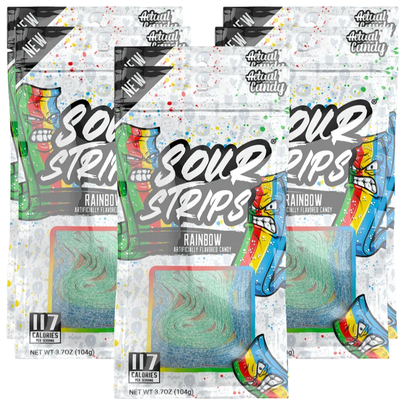 Sour Strips Rainbow view 1
