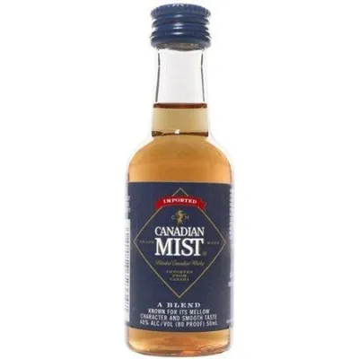 Canadian Mist 50ml Bottle