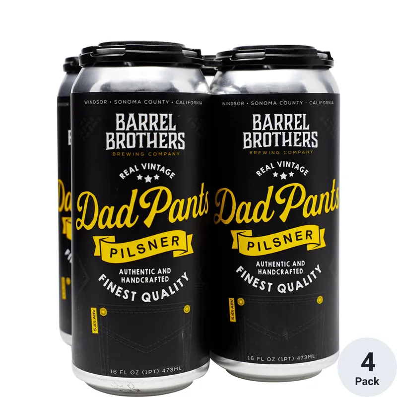 Barrel Brothers Dad Pants Pilsner view 1