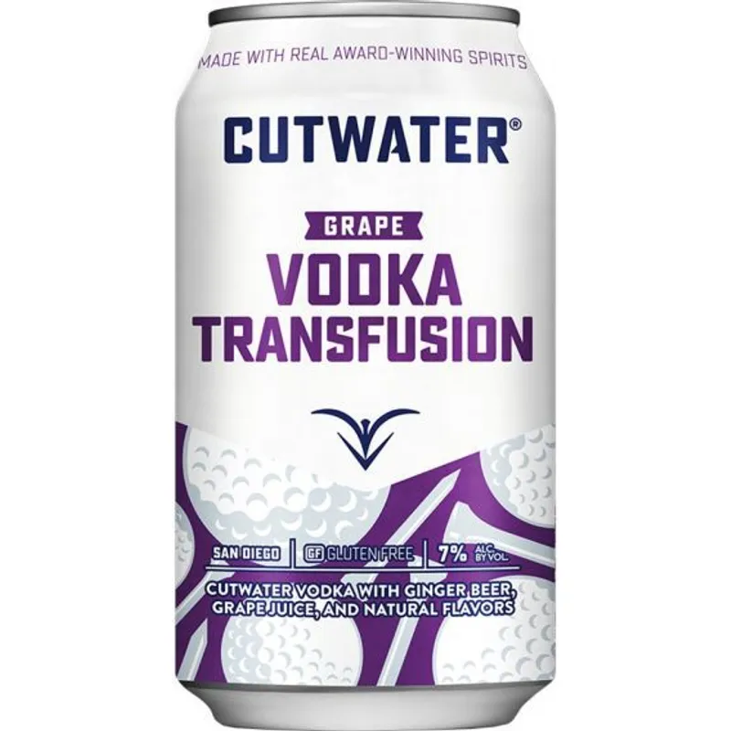 Cutwater Vodka Transfusion Grape view 1