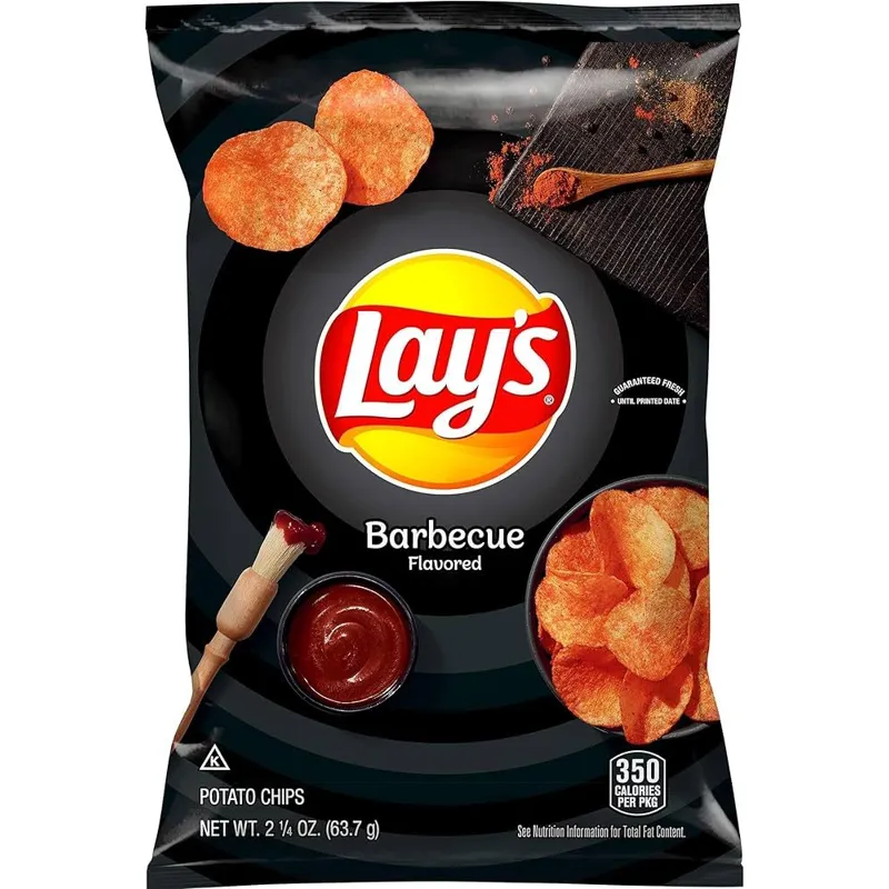 Lays Barbecue Flavored Potato Chips view 1