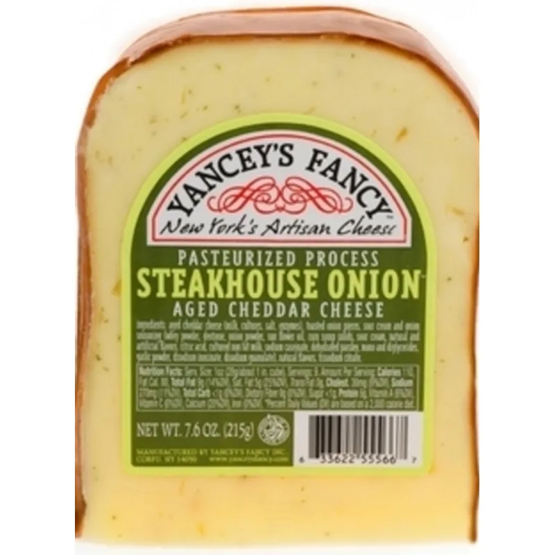 Yanceys Steakhouse Onion Cheddar Cheese view 1