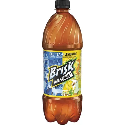 Brisk Half & Half Tea & Lemonade 1L Bottle