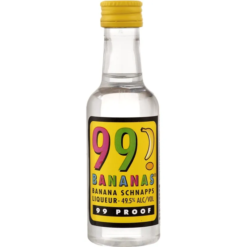 99 Banana Schnapps Liqueur view 1