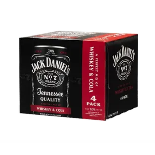 Jack Daniel's Daniel`s & Zero Sugar Coca Cola Cocktail Whiskey