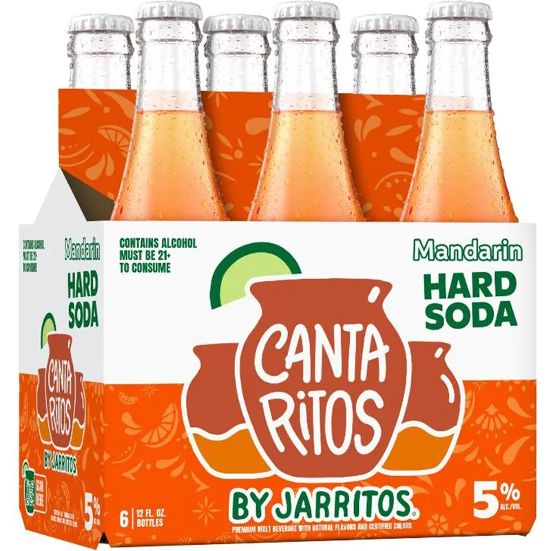 Jarritos Cantaritos Mandarin Hard Soda view 1