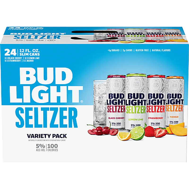 Bud Light Flavor Burst Hard Seltzer view 1