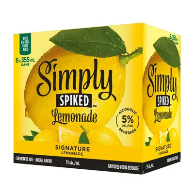 Simply Spiked Lemonade 6 Pack 72 oz can