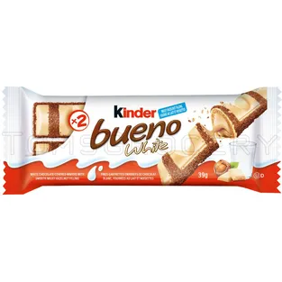 Kinder Bueno White Cream Filled Wafers