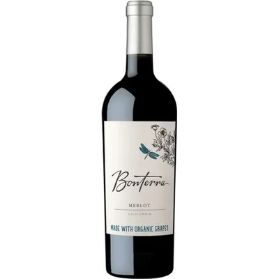 Bonterra Mendocino County Organic Grapes Merlot 750mL