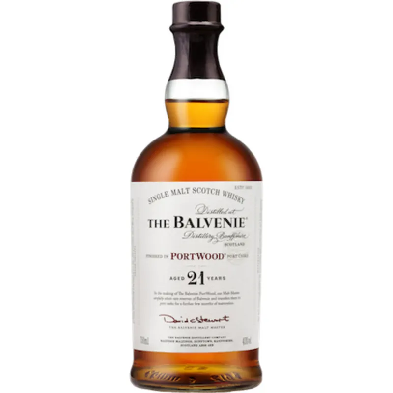 The Balvenie PortWood Single Malt Scotch Whisky 21 Year view 1