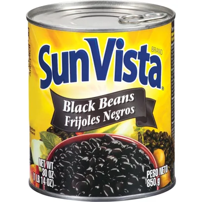 Sun-Vista Frijoles Negros 5oz Can
