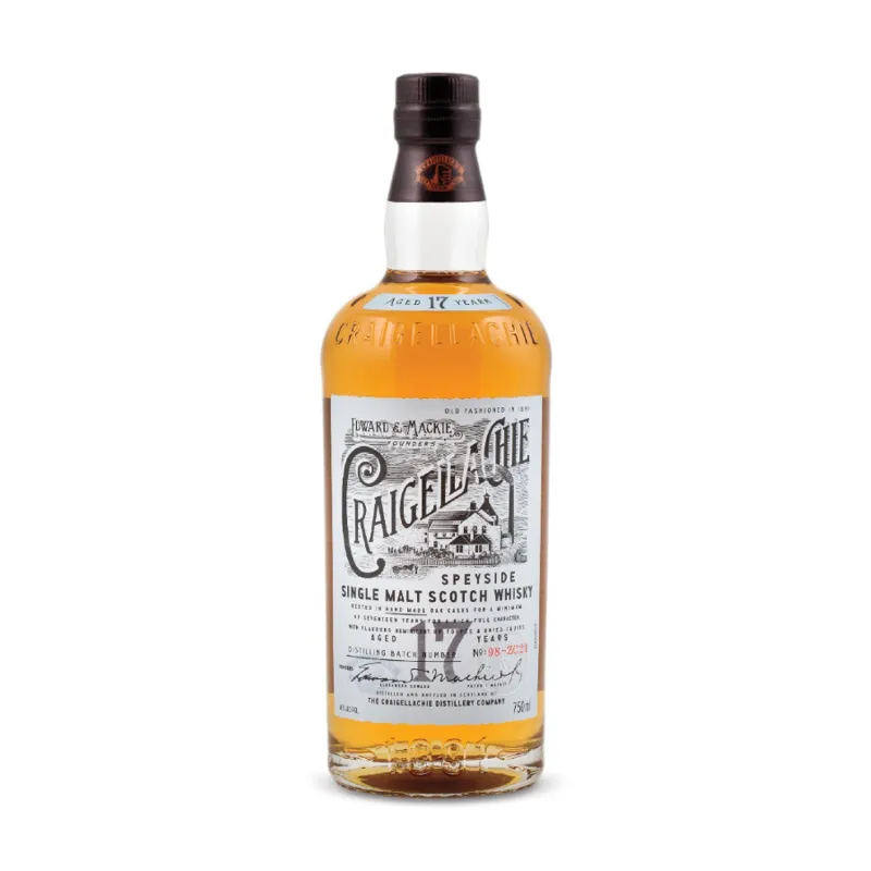 Craigellachie 17 Year Speyside Single Malt Scotch Whisky view 1
