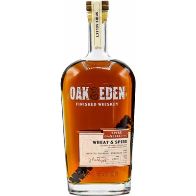 Oak & Eden Wheat & Spire Fired French Oak Finished Whiskey 750 mL