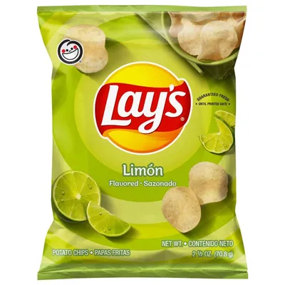 Lay's Limon Potato Chips 2.5 oz Bag