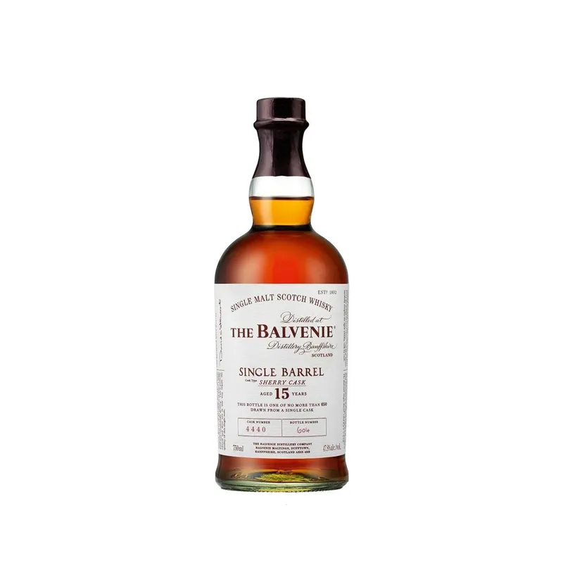The Balvenie Single Barrel 15 Year Old Single Malt Scotch Whisky view 1