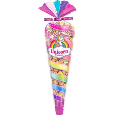 Popcornopolis Fruit Flavored Unicorn Popcorn 10oz Bag