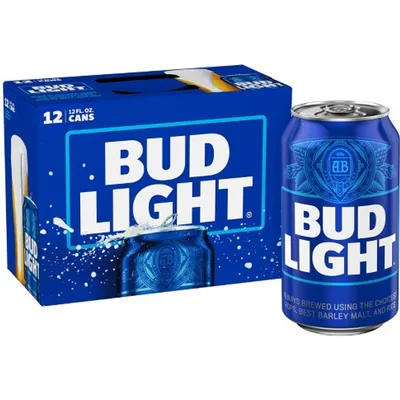 Bud Light 12 Pack 12 oz Cans