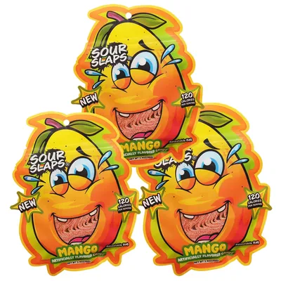Sour Slaps Mango 3.4 oz Bag