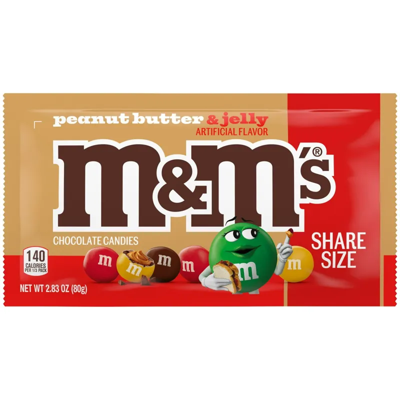 M&M's Peanut Butter & Jelly Share Size view 1