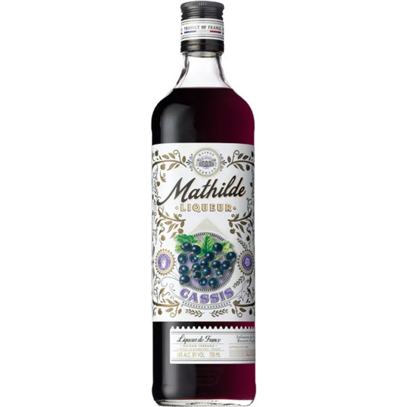 Mathilde Cassis Blackcurrant Liqueur view 1