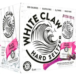 White Claw Hard Seltzer Black Cherry