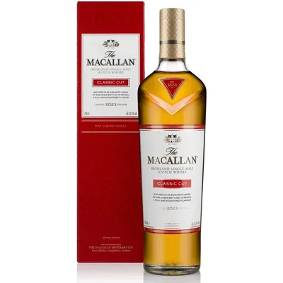 The Macallan Classic Cut 2023 Highland Single Malt Scotch Whiskey 750ml Bottle