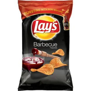 Lays Barbecue Flavored Potato Chips