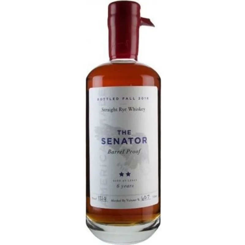The Senator Barrel Proof Straight Rye Whiskey 6 Year view 1