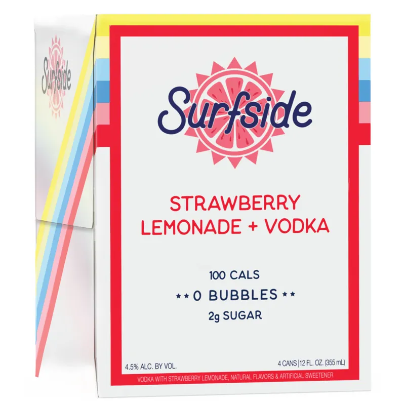 Surfside Strawberry Lemonade Vodka view 1