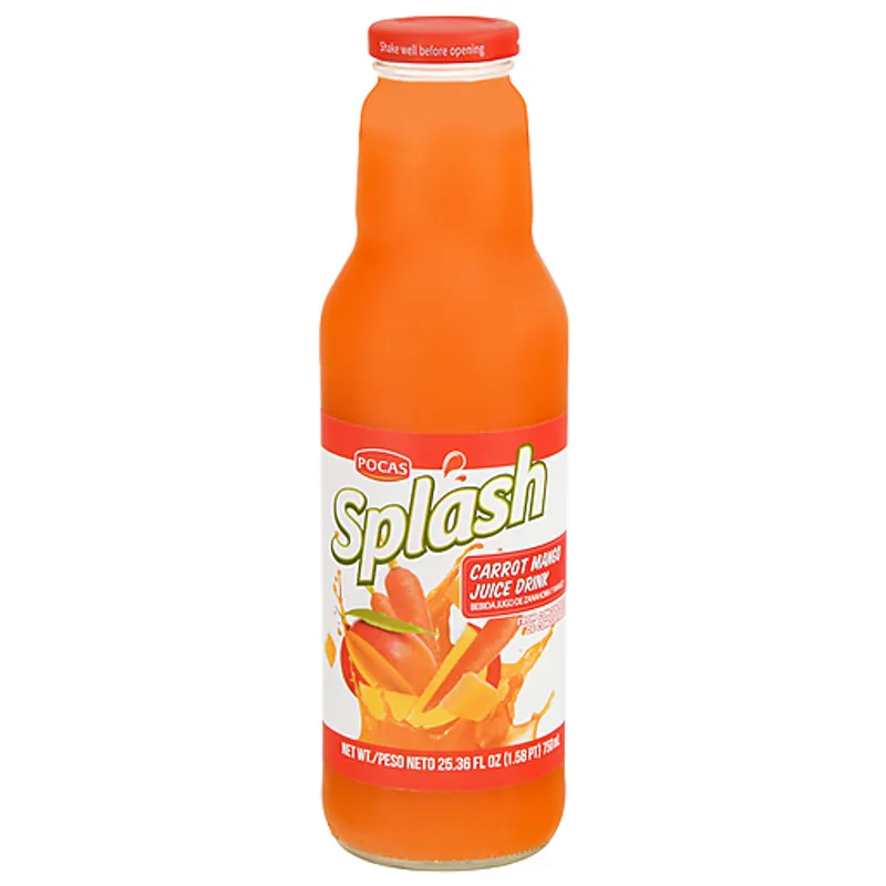 Pocas Splash Mango Carrot Juice view 1