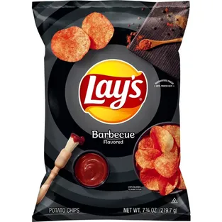 Lay's Barbecue Flavored Potato Chips Bag