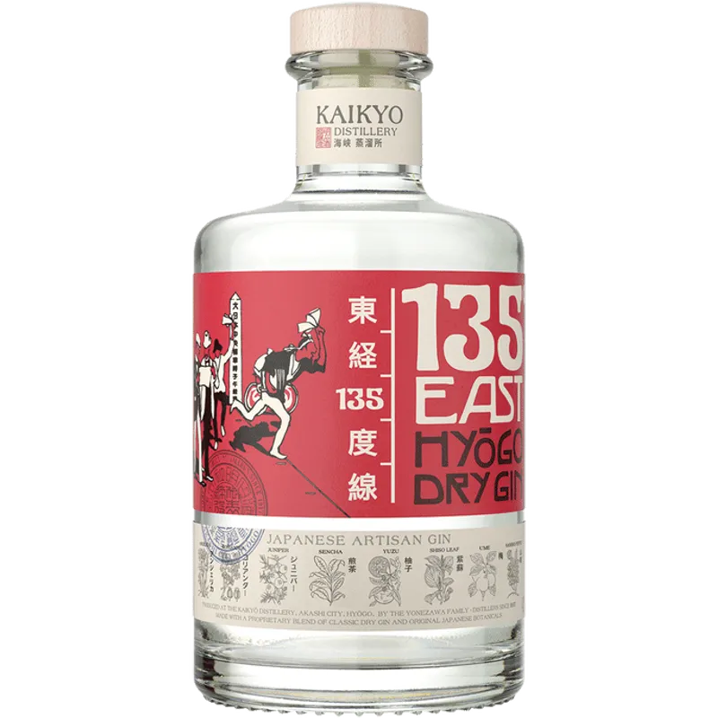 135 East Hyogo Japanese Gin view 1