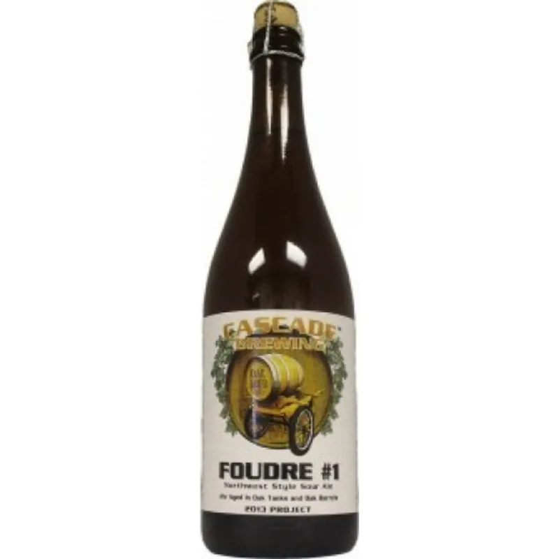 Cascade Brewing "foudre Project 1" 2013 Wild Ale view 1