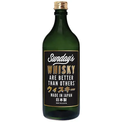 Sunday's Whisky 750ml