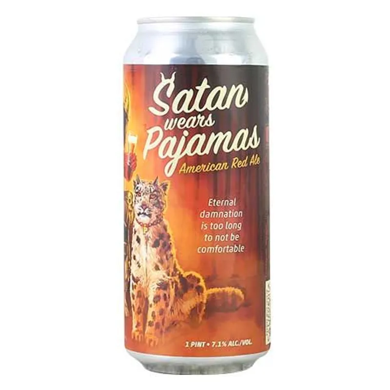 Paperback Brewing Satan Wears Pajamas American Red Ale view 1