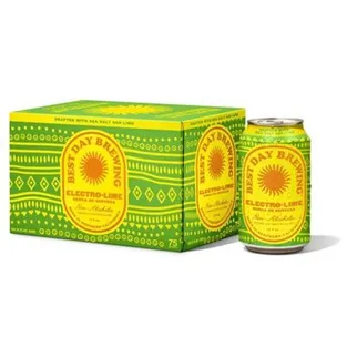 Best Day Brewing Electro-Lime Non-Alcoholic Mexican Lager