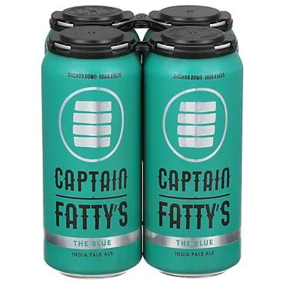 Captain Fatty's Brewery The Blue IPA 4 Pack 16 oz Cans
