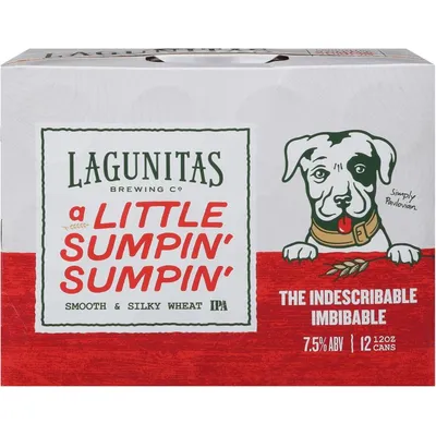 Lagunitas Little Sumpin' Sumpin' IPA Beer 12 Pack 12oz Cans 7.5% ABV