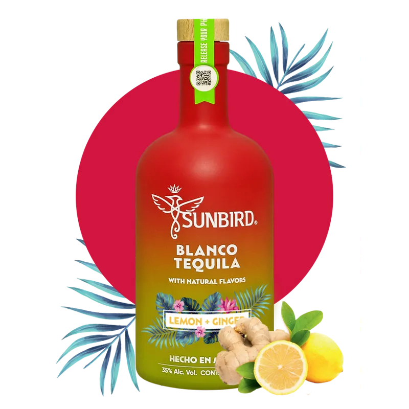Sunbird Lemon + Ginger Blanco Tequila view 1