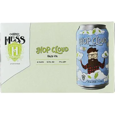 Mike Hess Hop Cloud Hazy IPA 6 Pack 12oz Cans