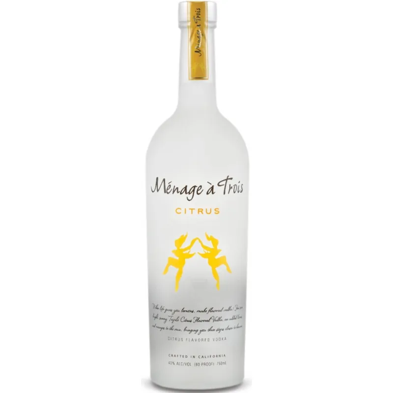 Menage A Trois Vodka Citrus view 1